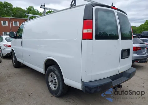 2013 GMC Savana 3500 Work Van from USA, damaged, VIN 1GTZ7TCAXD1161691